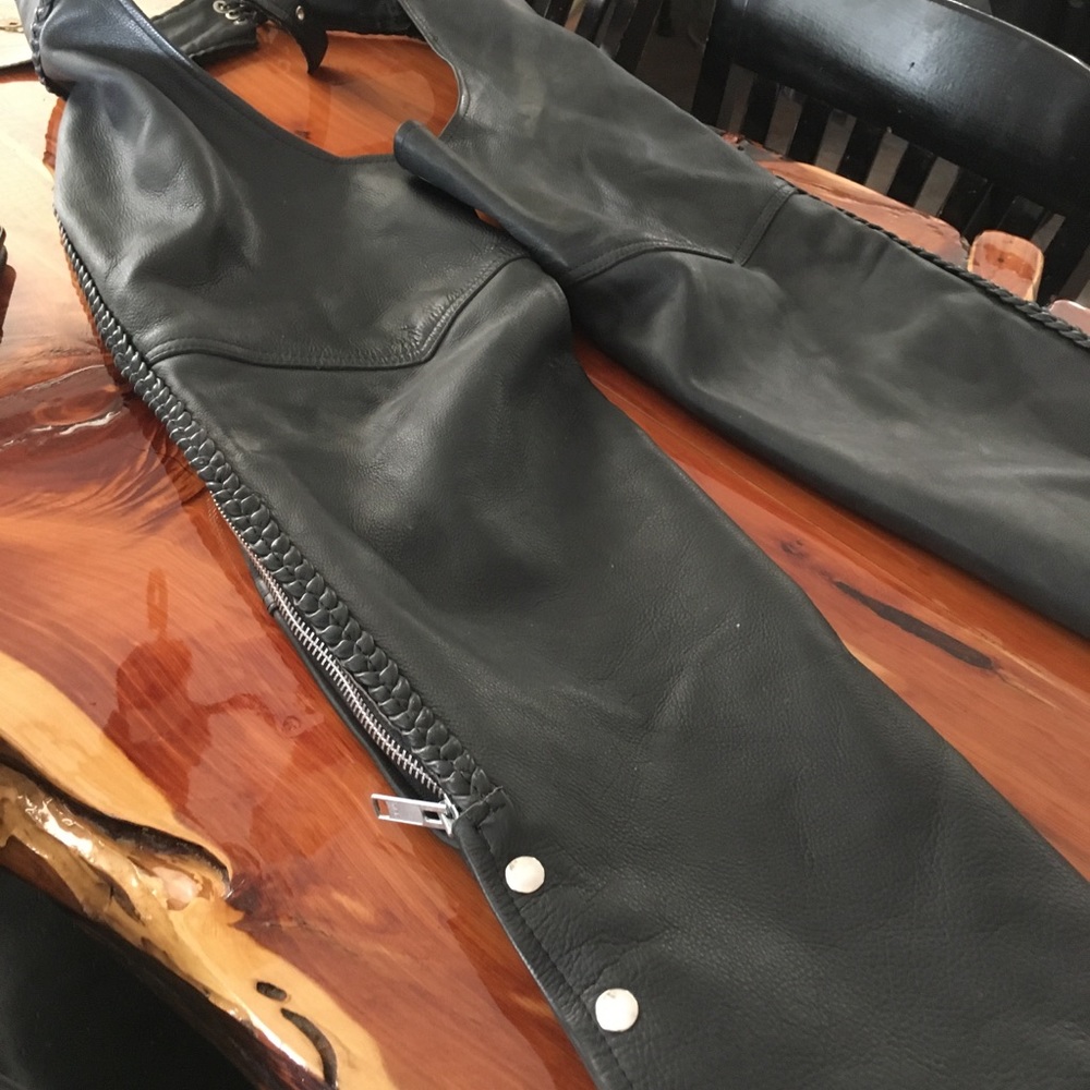 Men’s leather chaps